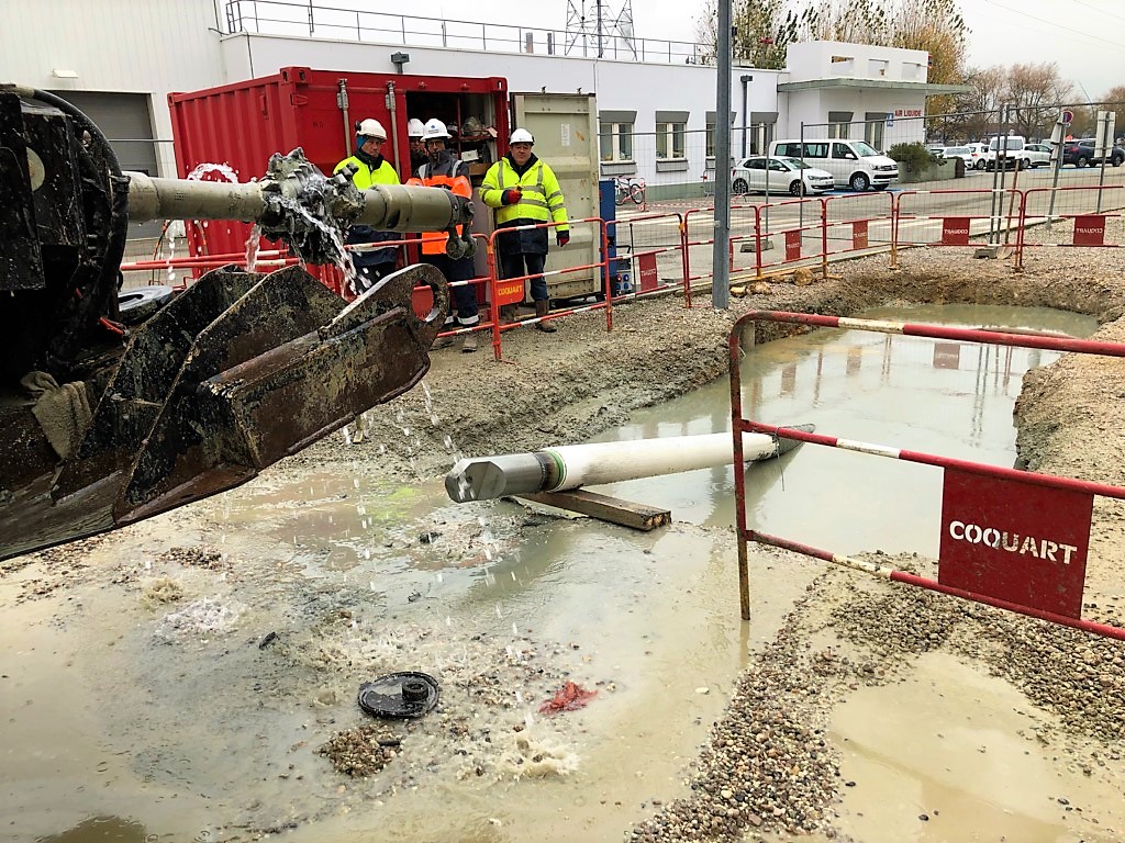 soudage de P.E pour le gaz, l’eau et les réseaux électriques